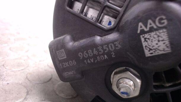 Foto: LICHTMASCHINE eines Chevrolet Spark 1.0 SX