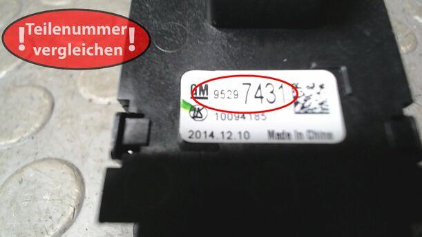 Foto: LICHTSCHALTER eines Opel Mokka 1.4 Turbo ecoFLEX Start/Stop SX