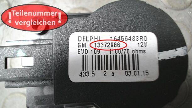 Foto: STELLMOTOR UMLUFTKLAPPE eines Opel Mokka 1.4 Turbo ecoFLEX Start/Stop SX