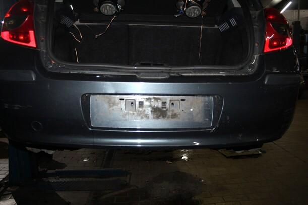 Foto: STOSSFÄNGER / STOSSSTANGE HINTEN eines Renault Clio 1.5 dCi SX