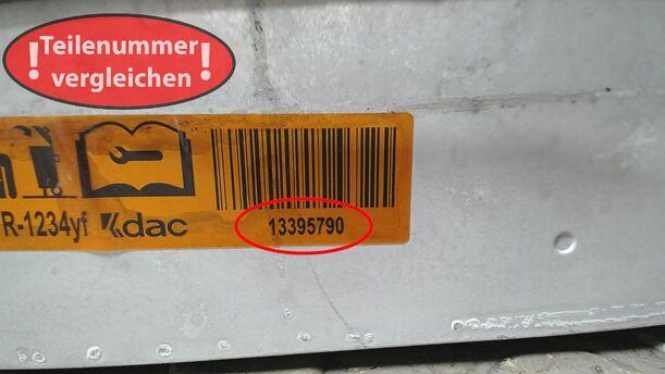 Foto: VERDAMPFER KLIMAANLAGE eines Opel Mokka 1.4 Turbo ecoFLEX Start/Stop SX