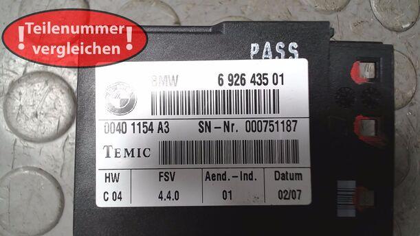 Foto: SITZMODUL eines BMW 116i SX