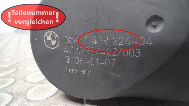 Foto: DROSSELKLAPPENSTUTZEN/ DROSSELKLAPPE eines BMW 116i GL
