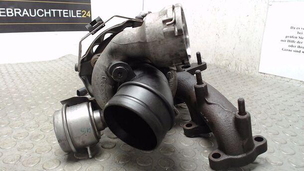 Foto: AUSPUFFKRÜMMER MIT TURBOLADER ( BLS ) eines VW Golf Plus 1.9 TDI GL