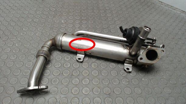 Foto: ABGASKÜHLER eines VW Golf Plus 1.9 TDI