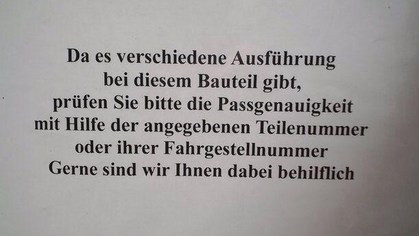 Foto: ANTRIEBSWELLE LINKS ( SCHALTGETRIEBE ) eines Skoda Fabia 1.4 16V