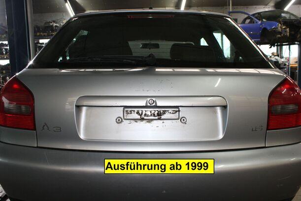 Foto: HECKKLAPPE / HECKDECHEL eines Audi A3 1.6 Cup