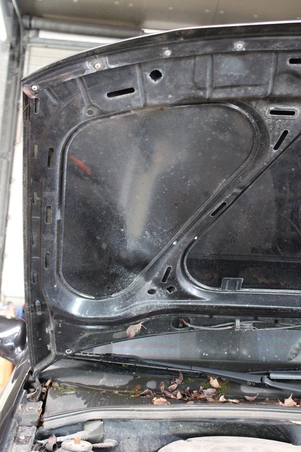 Foto: MOTORHAUBE ( BIS 1999 ) eines VW Polo 60 Cup