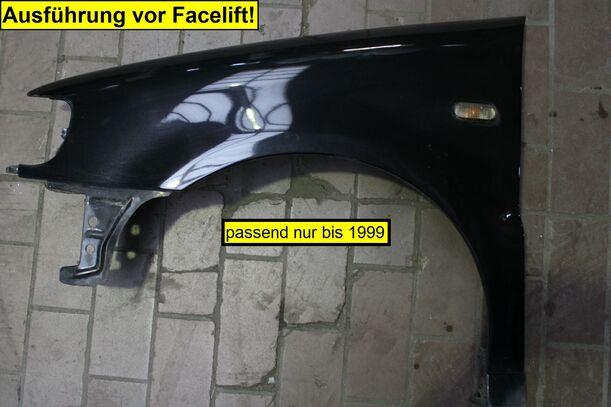 Foto: KOTFLÜGEL LINKS ( BIS 1999 ) eines VW Polo 60 Cup