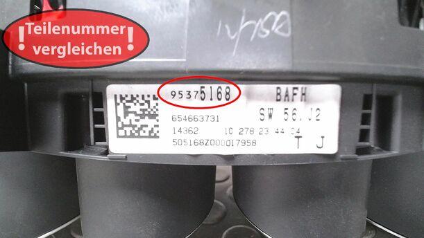 Foto: TACHOEINHEIT ( ENTHEIRATET ) eines Opel Mokka 1.4 Turbo ecoFLEX Start/Stop Cup
