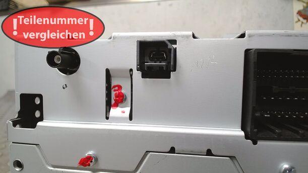 Foto: RADIO CD450 eines Opel Mokka 1.4 Turbo ecoFLEX Start/Stop Cup