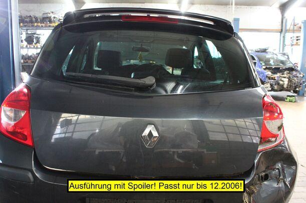 Foto: HECKKLAPPE ( MIT SPOILER ) eines Renault Clio 1.6 16V Cup