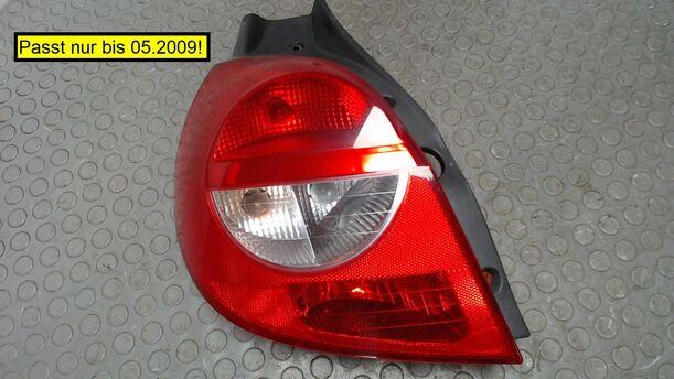 Foto: HECKLEUCHTE / RÜCKLICHT LINKS ( VOR FACELIFT ) eines Renault Clio 1.6 16V Cup
