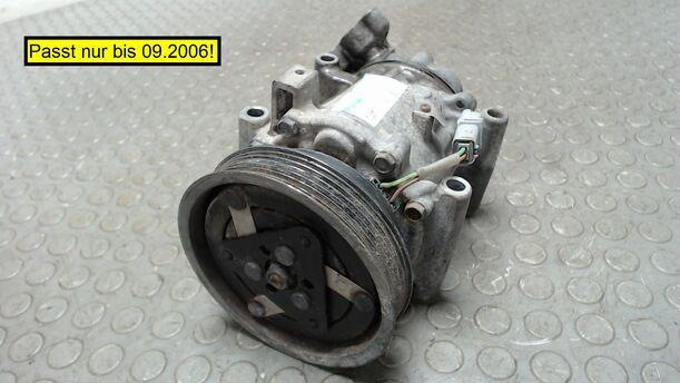 Foto: KOMPRESSOR KLIMAANLAGE eines Renault Clio 1.6 16V