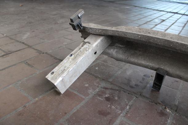 Foto: VERSTÄRKUNG HINTEN eines Audi A4 2.0