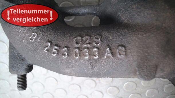 Foto: AUSPUFFKRÜMMER AVF eines VW Passat 1.9 TDI