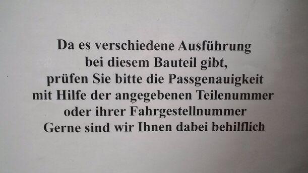 Foto: AUSPUFFKRÜMMER AVF eines VW Passat 1.9 TDI