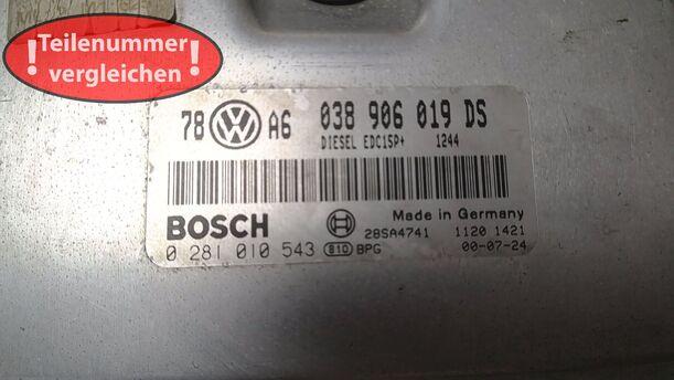 Foto: STEUERGERÄT DIESELEINSPRITZUNG/ MOTORSTEUERGERÄT eines VW Passat 1.9 TDI
