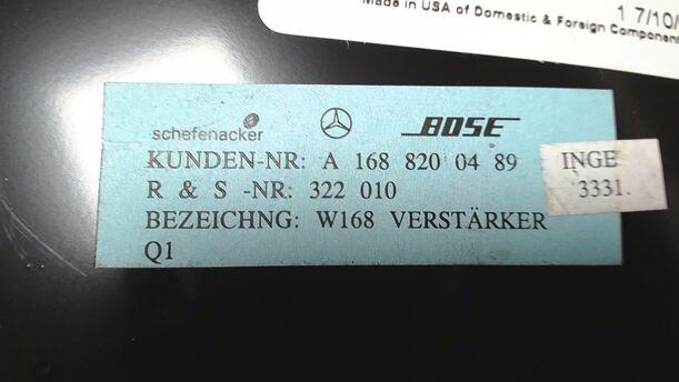 Foto: VERSTÄRKER/ ENDSTUFE eines Mercedes-Benz A 140