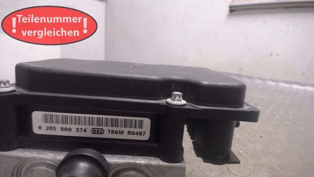 Foto: HAUPTBREMSAGGREGAT ABS eines Nissan Micra 1.2