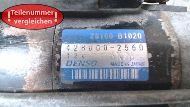 Foto: ANLASSER / STARTER DENSO eines Daihatsu Sirion 1.0