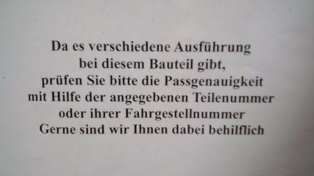 Foto: ANTRIEBSWELLE LINKS ( SCHALTGETRIEBE ) eines Opel Corsa 16V