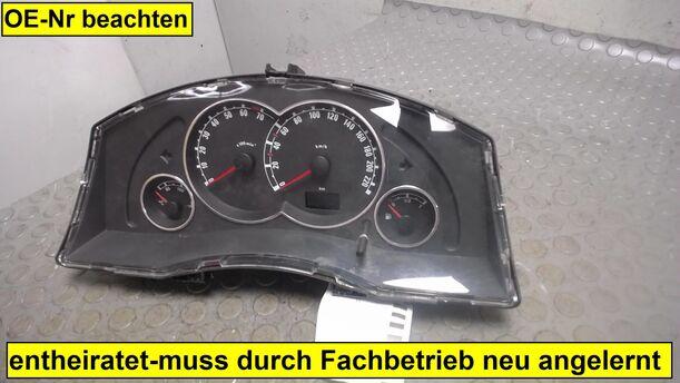 Foto: TACHOEINHEIT (ENTHEIRATET) eines Opel Meriva 1.6 16V