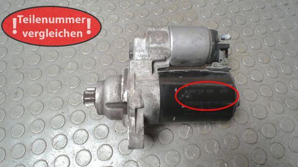 Foto: ANLASSER / STARTER BOSCH eines VW Fox 1.2