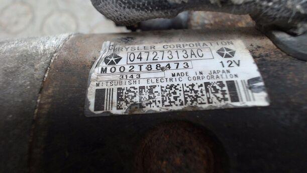 Foto: ANLASSER / STARTER eines Chrysler Grand Voyager 2.5 CRD