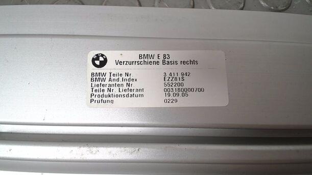 Foto: VERZURRSCHIENEN eines BMW X3 3.0d