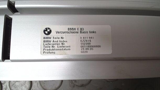 Foto: VERZURRSCHIENEN eines BMW X3 3.0d