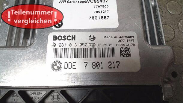 Foto: STEUERGERÄT DIESELEINSPRITZUNG/ MOTORSTEUERGERÄT eines BMW X3 3.0d