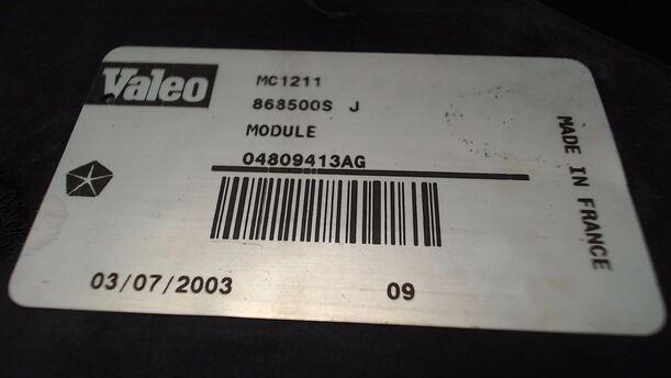 Foto: ELEKTROLÜFTER eines Chrysler Grand Voyager 2.5 CRD