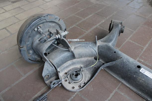 Foto: HINTERACHSE eines Ford Fiesta 1.0 EcoBoost S&S Aut.