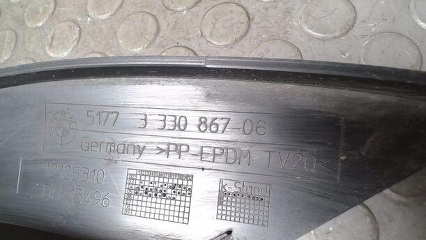 Foto: RADLAUFBLENDE HINTEN LINKS eines BMW X3 3.0d