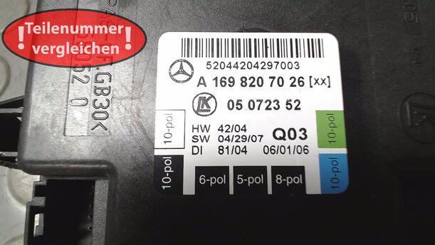 Foto: TÜRSTEUERGERÄT/ KOMFORTSTEUERGERÄT VORN RECHTS eines Mercedes-Benz A 150