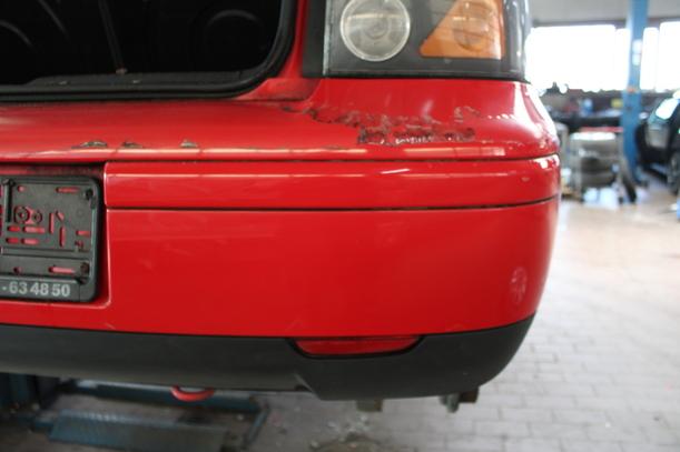 Foto: STOSSFÄNGER / STOßSTANGE HINTEN ( AB 2000 ) eines Seat Arosa 1.0