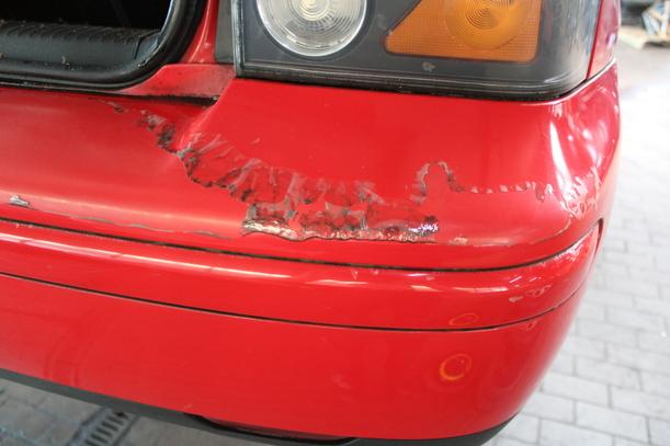 Foto: STOSSFÄNGER / STOßSTANGE HINTEN ( AB 2000 ) eines Seat Arosa 1.0