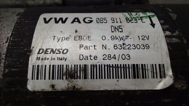 Foto: ANLASSER / STARTER DENSO eines Seat Arosa 1.0