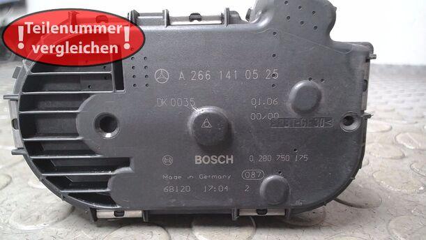 Foto: DROSSELKLAPPENSTUTZEN/ DROSSELKLAPPE eines Mercedes-Benz A 150