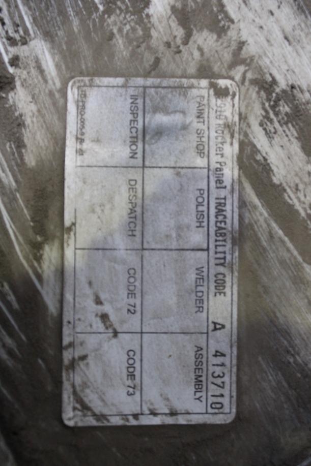 Foto: SCHWELLERBLENDE RECHTS eines Opel Vectra 1.6