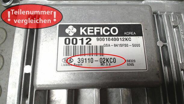 Foto: STEUERGERÄT EINSPRITZUNG/ MOTORSTEUERGERÄT eines Kia Picanto 1.1