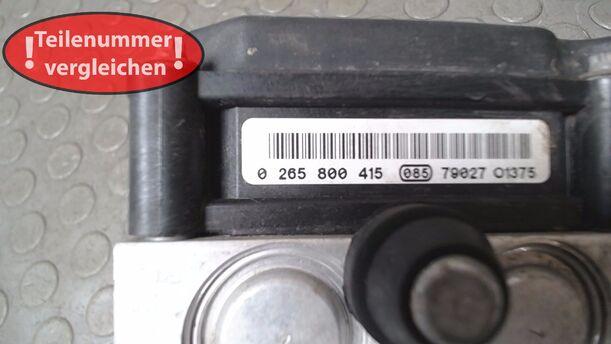 Foto: HAUPTBREMSAGGREGAT ABS eines Citroen Berlingo 1.6 HDI GLXi
