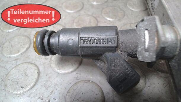Foto: VERTEILERROHR/ EINSPRITZDÜSEN eines VW Polo 1.8 GLXi