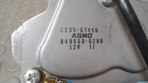 Foto: SCHEIBENWISCHERMOTOR HINTEN eines Mazda 5 1.8 Fun