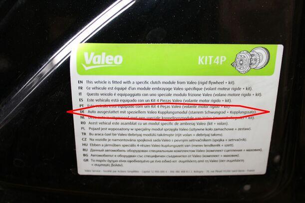 Foto: KUPPLUNGSMODUL VALEO / STARREM SCHWUNGRAD ( KIT4P ) eines VW Passat Variant 2.0 TDI Fun