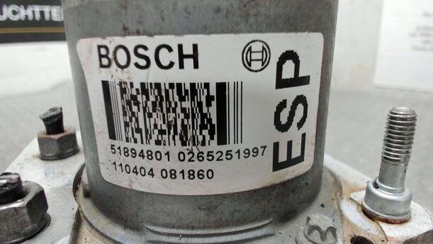 Foto: HAUPTBREMSAGGREGAT ABS ( ESP ) eines Fiat Punto Evo 1.2 8V Attraction