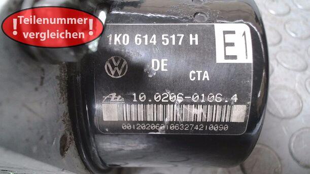 Foto: HAUPTBREMSAGGRAGAT ABS eines VW Golf 1.9 TDI Attraction