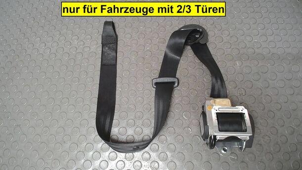 Foto: SICHERHEITSGURT VORN RECHTS eines VW Golf 1.9 TDI Attraction