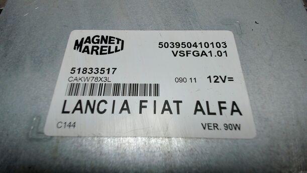 Foto: STEUERGERÄT RADIO / RADIOMODUL eines Fiat Punto Evo 1.2 8V Attraction